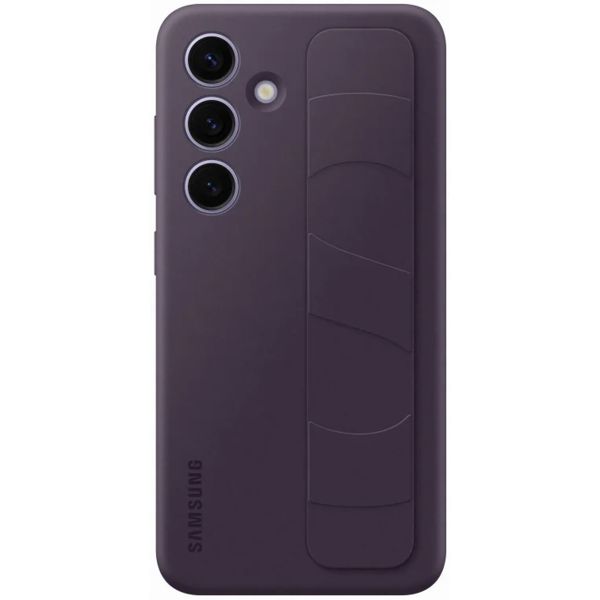 Samsung Original Standing Grip Backcover für das Galaxy S24 - Dark Violet