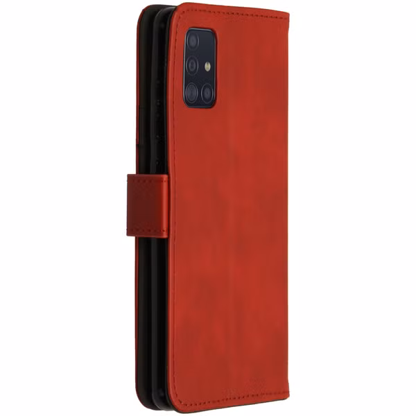 imoshion Luxuriöse Klapphülle Samsung Galaxy A51 - Rot