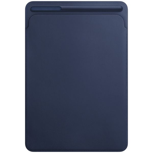 Apple Leather Sleeve Dunkelblau für iPad 9 (2021) 10.2 Zoll / 8 (2020) 10.2 Zoll / 7 (2019) 10.2 Zoll / Pro 10.5 (2017) / Air 3 (2019)