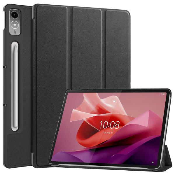 imoshion Trifold Klapphülle für das Lenovo Tab P12 - Schwarz