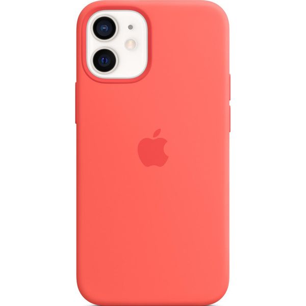 Apple Silikon-Case MagSafe fr das Apple iPhone 12 Mini - Pink Citrus