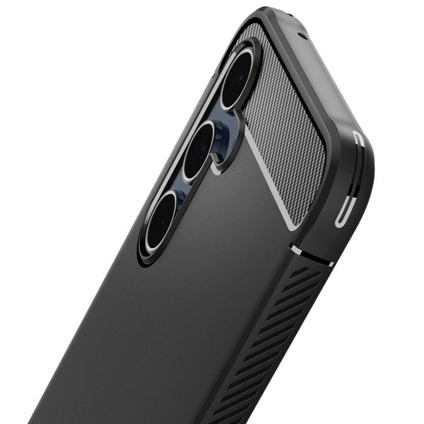 Spigen Rugged Armor Case für das Samsung Galaxy A55 - Matte Black