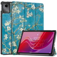 imoshion Design Trifold Klapphülle für das Lenovo Tab M11 - Green Plant