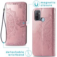 imoshion Mandala Klapphülle Oppo A53 / Oppo A53s - Rosé gold