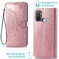 imoshion Mandala Klapphülle Oppo A53 / Oppo A53s  - Roségold