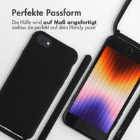 imoshion SilikonHülle mit Band Apple iPhone SE (2022 / 2020) / 8 / 7 - Schwarz