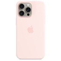 Apple Silikon-Case MagSafe für das Apple iPhone 15 Pro Max - Light Pink