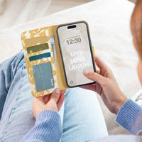 imoshion Design Klapphülle Samsung Galaxy S9 - Yellow Flowers