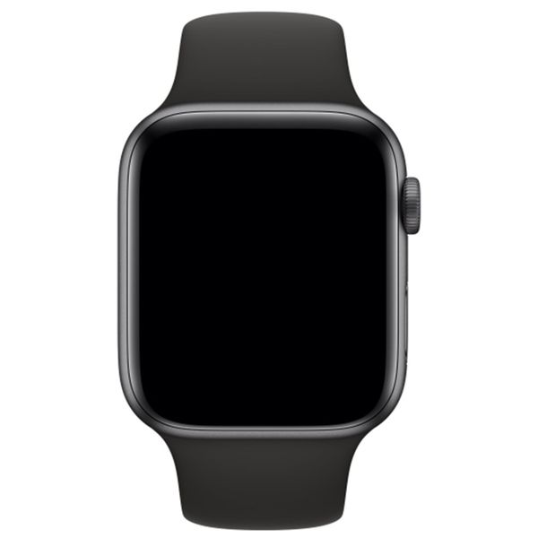 Apple Sport Armband für das  Apple Watch Series 1 t/m 11 / SE / Ultra (44/45/46/49 mm) - Schwarz