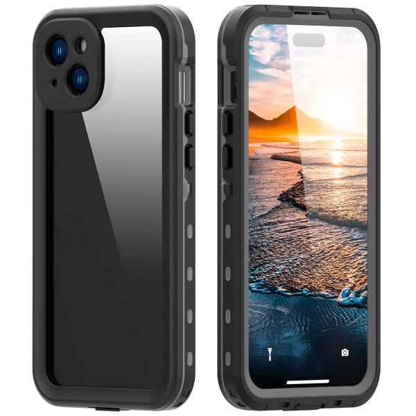 Redpepper Dot Plus Waterproof Case für das iPhone 15 Plus - Schwarz