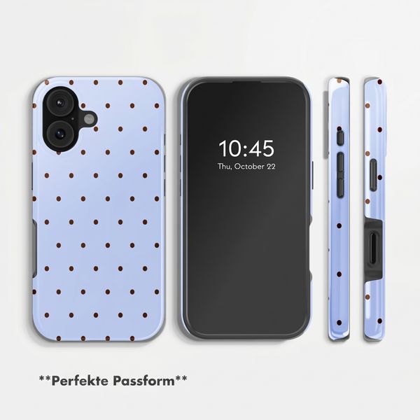 Selencia Vivid Back Cover Apple iPhone 17 - Happy Dots Digital Sky