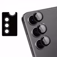 imoshion 2er-Pack Objektivschutz für Kamera für das Samsung Galaxy S25 - Schwarz