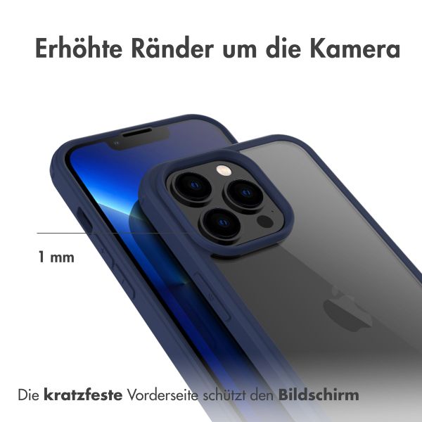 Accezz ﻿360° Rundumschutzhülle für das iPhone 13 Pro - Blau