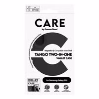 CARE by PanzerGlass Tango 2 in 1 Wallet Case MagSafe Samsung Galaxy S25 - Black