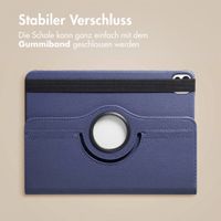imoshion 360° drehbare Klapphülle Apple iPad Air 11 Zoll (2026) M4 / (2025) M3 / (2024) M2 / Air 5 (2022) / Air 4 (2020) / Pro 11 (2018/2020) - Dunkelblau