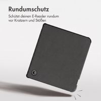imoshion Klappbare Klapphülle Kobo Libra Colour - Schwarz