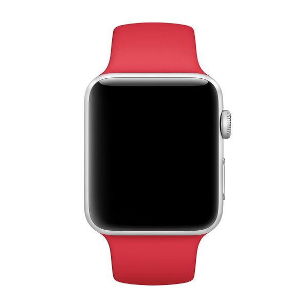 Apple Sport Armband für Apple Watch Series 1 - 9 / SE (38/40/41 mm) | Series 10 / 11 (42 mm) - Rot
