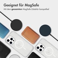 imoshion Sparkle Back Cover mit MagSafe für das Apple iPhone 13 Pro - Glitzer Transparent