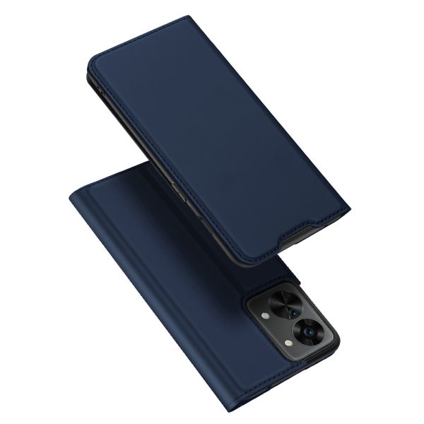 Dux Ducis Slim TPU Klapphülle für das OnePlus Nord 2T - Blau