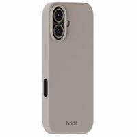 Holdit Silicone Case für das iPhone 16 Plus - Taupe