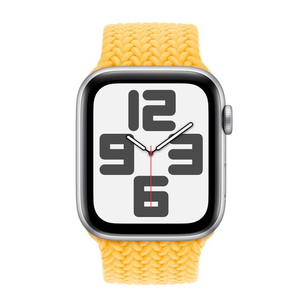 Apple Geflochtenes Solo Loop für  Apple Watch | 38/40/41/42 mm - Größe 2 - Sunshine