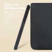 imoshion Slim Soft Case Sleepcover für das Kobo Clara 2E / Tolino Shine 4 - Schwarz