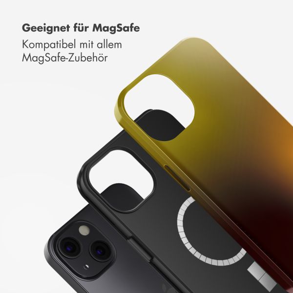 Selencia Vivid Rückabdeckung mit MagSafe Apple iPhone 13 - Gradient Olive Dust