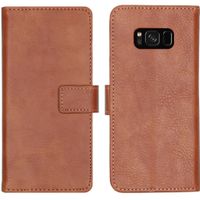 imoshion Luxuriöse Klapphülle Samsung Galaxy S8 - Braun