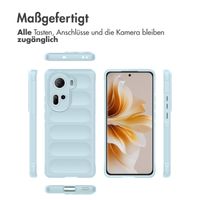 imoshion EasyGrip Back Cover für das Oppo Reno 11 - Hellblau