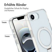 Accezz Ring Stand Backcover mit MagSafe Apple iPhone 16e - Transparent