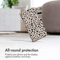 imoshion Design Klapphülle Samsung Galaxy A34 (5G) - Black And White Dots