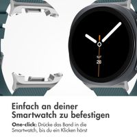 imoshion Flexibles Silikonarmband für das Samsung Galaxy Watch 8 (Classic) - 40 / 44 / 46mm - Grün