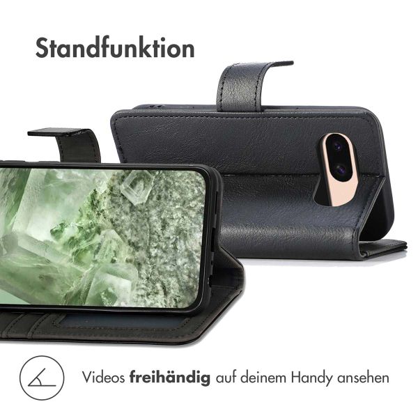 imoshion Luxuriöse Klapphülle Google Pixel 8a - Schwarz