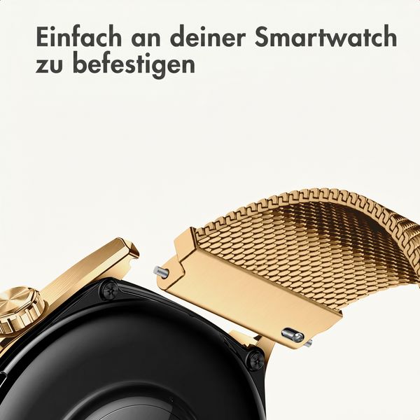 imoshion Mailändische Magnetarmband -   Universelle 18 mm Anschluss - Gold