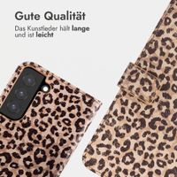 imoshion Design Klapphülle Samsung Galaxy S22 - Leopard Mood