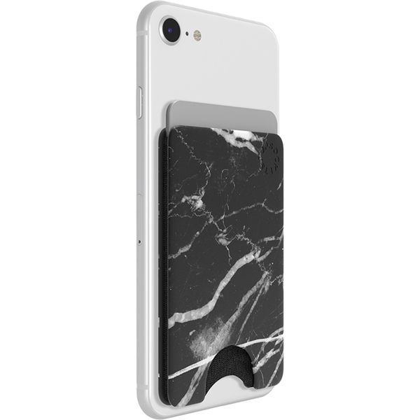 PopSockets PopWallet - Black Marble