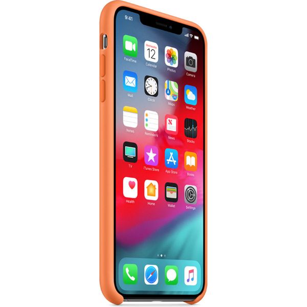 Apple Silikoncase Papaya für das Apple iPhone Xs Max