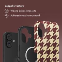 Selencia Vivid Rückabdeckung mit MagSafe Apple iPhone 17 - Pied-de-Poule