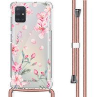 imoshion Design Hülle mit Band für das Samsung Galaxy A51 - Blossom Watercolor