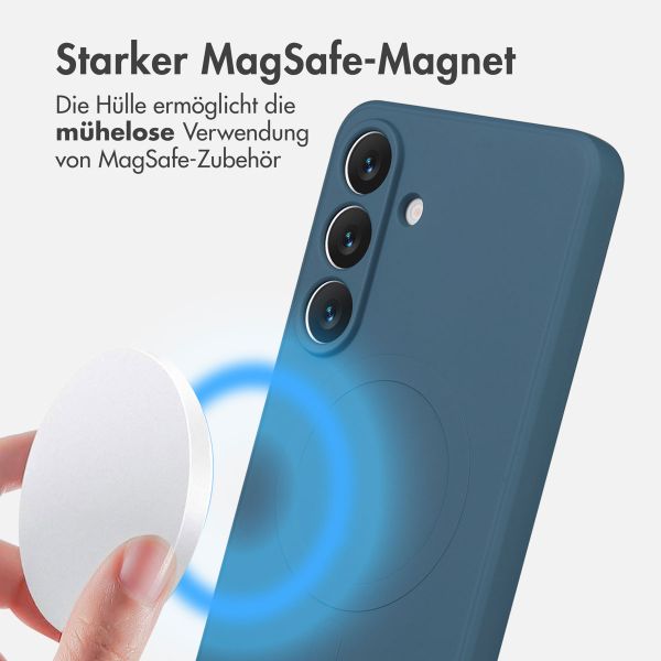 imoshion Color Back Cover mit MagSafe Samsung Galaxy S25 FE - Dunkelblau