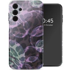 Selencia Vivid Back Cover Samsung Galaxy A15 (5G) - Leo Bubble Green