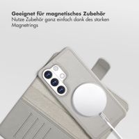 Selencia Olyn Abnehmbare Bookcase mit MagSafe Samsung Galaxy S26 Ultra - Grau
