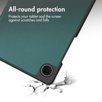 imoshion Trifold Klapphülle Samsung Galaxy Tab A11 / A9 8.7 Zoll - Dunkelgrün