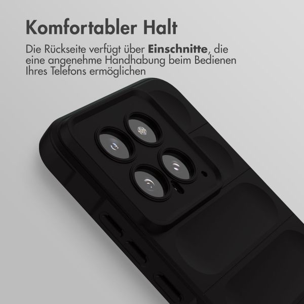 imoshion EasyGrip Back Cover für das Xiaomi 14 - Schwarz