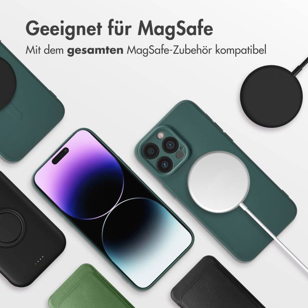 imoshion Color Back Cover mit MagSafe für das iPhone 14 Pro Max - Dunkelgrün