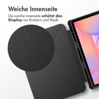 imoshion Origami Klapphülle Samsung Galaxy Tab S9 11.0 Zoll / S10 Lite / S10 FE / S9 FE 10.9 Zoll - Schwarz