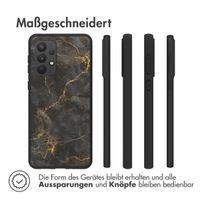 imoshion Design Hülle für das Samsung Galaxy A33 - Black Marble