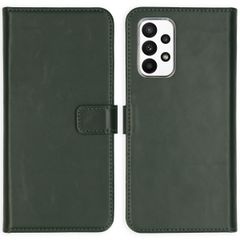 Selencia Echtleder Klapphülle Samsung Galaxy A23 (5G) - Grün