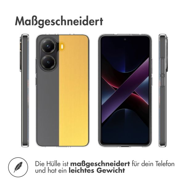 Accezz Clear TPU Backcover Xiaomi Poco X7 Pro - Transparent