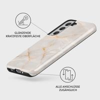 Burga Tough Back Cover für das Samsung Galaxy S22 - Vanilla Sand